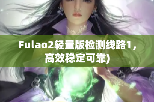 Fulao2轻量版检测线路1，高效稳定可靠)