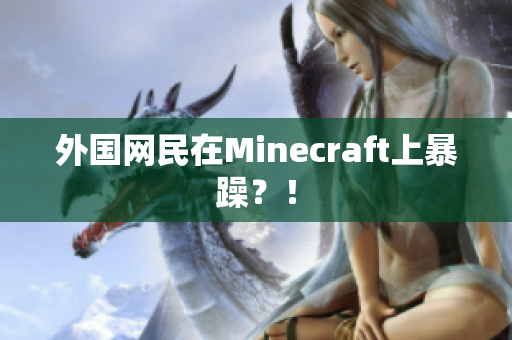 外国网民在Minecraft上暴躁？！