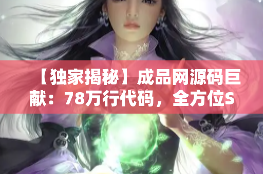【独家揭秘】成品网源码巨献：78万行代码，全方位SEO优化完美呈现！