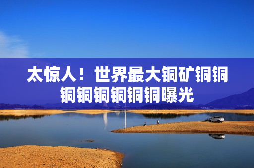 太惊人！世界最大铜矿铜铜铜铜铜铜铜铜曝光