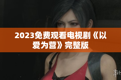 2023免费观看电视剧《以爱为营》完整版