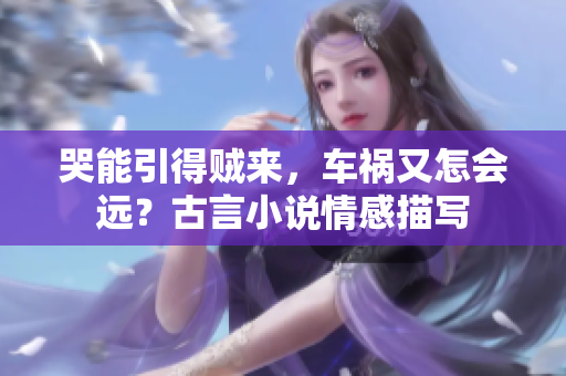 哭能引得贼来，车祸又怎会远？古言小说情感描写