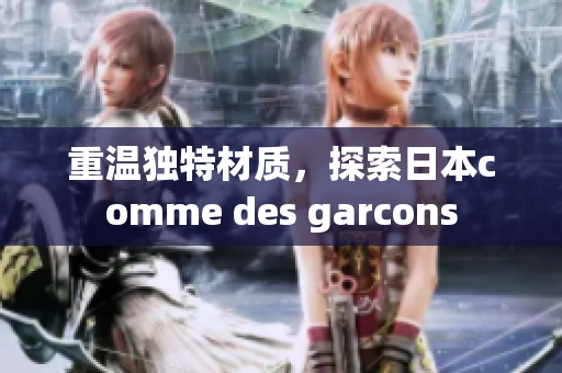 重温独特材质，探索日本comme des garcons