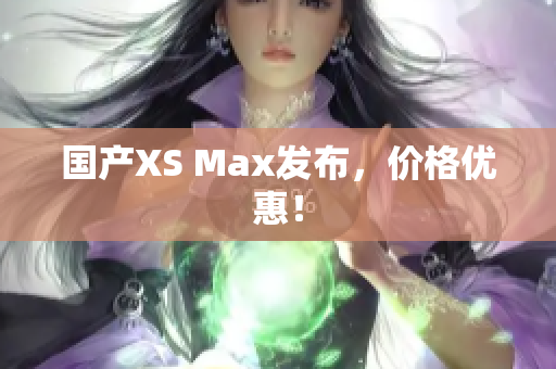 国产XS Max发布，价格优惠！