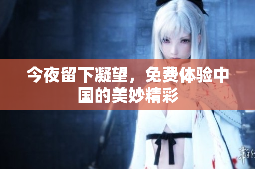 今夜留下凝望，免费体验中国的美妙精彩