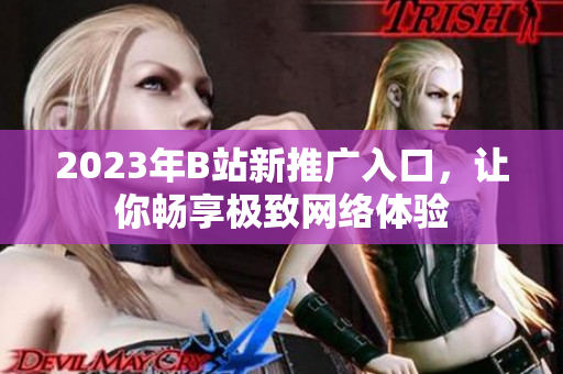 2023年B站新推广入口，让你畅享极致网络体验
