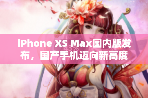 iPhone XS Max国内版发布，国产手机迈向新高度