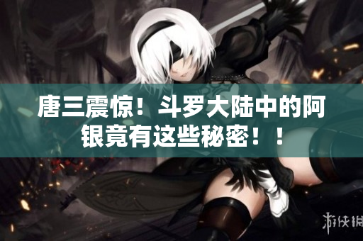 唐三震惊！斗罗大陆中的阿银竟有这些秘密！！