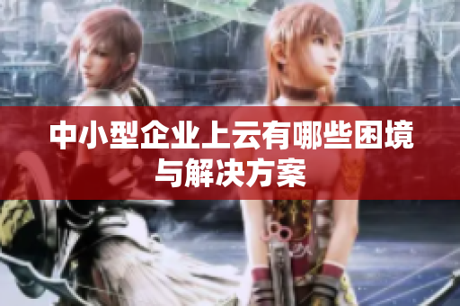 中小型企业上云有哪些困境与解决方案