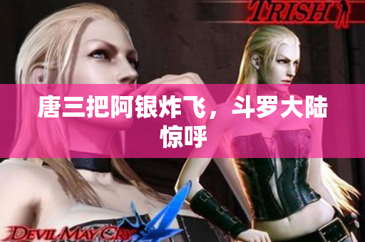 唐三把阿银炸飞，斗罗大陆惊呼