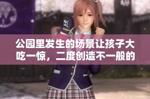 公园里发生的场景让孩子大吃一惊，二度创造不一般的体验