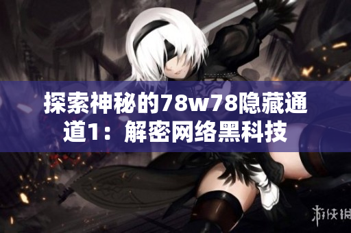 探索神秘的78w78隐藏通道1：解密网络黑科技