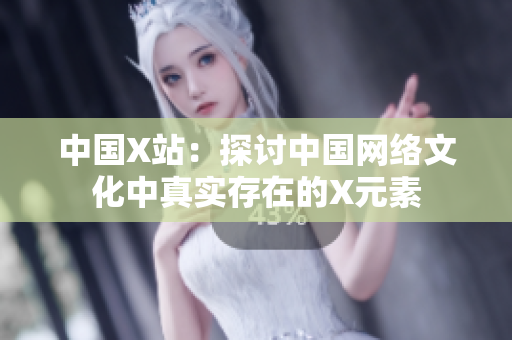 中国X站：探讨中国网络文化中真实存在的X元素