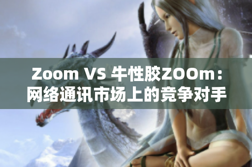 Zoom VS 牛性胶ZOOm：网络通讯市场上的竞争对手