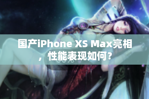 国产iPhone XS Max亮相，性能表现如何？