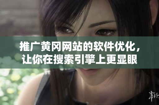 推广黄冈网站的软件优化，让你在搜索引擎上更显眼