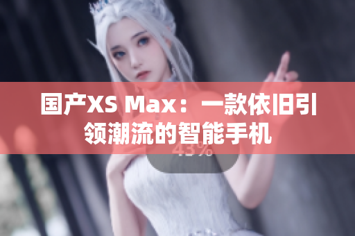 国产XS Max：一款依旧引领潮流的智能手机