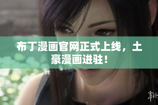 布丁漫画官网正式上线，土豪漫画进驻！