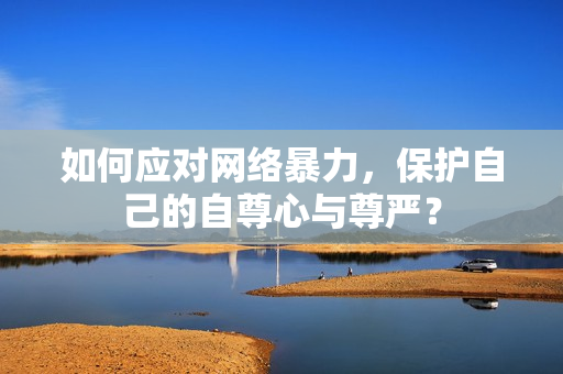 如何应对网络暴力，保护自己的自尊心与尊严？