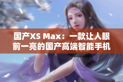 国产XS Max：一款让人眼前一亮的国产高端智能手机