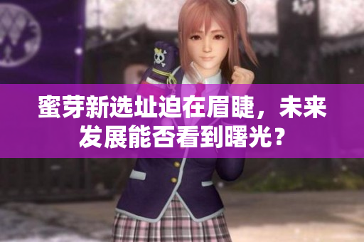 蜜芽新选址迫在眉睫，未来发展能否看到曙光？
