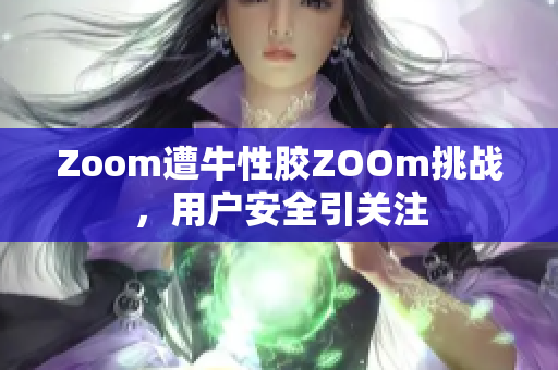 Zoom遭牛性胶ZOOm挑战，用户安全引关注