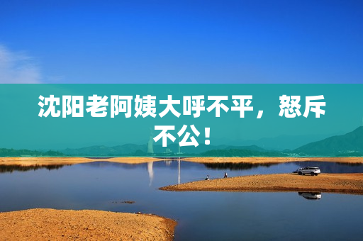 沈阳老阿姨大呼不平，怒斥不公！