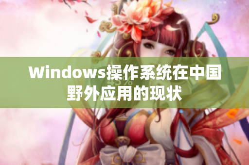 Windows操作系统在中国野外应用的现状