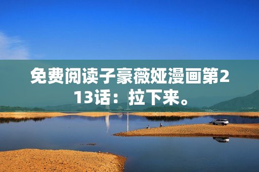 免费阅读子豪薇娅漫画第213话：拉下来。