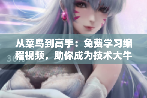 从菜鸟到高手：免费学习编程视频，助你成为技术大牛！